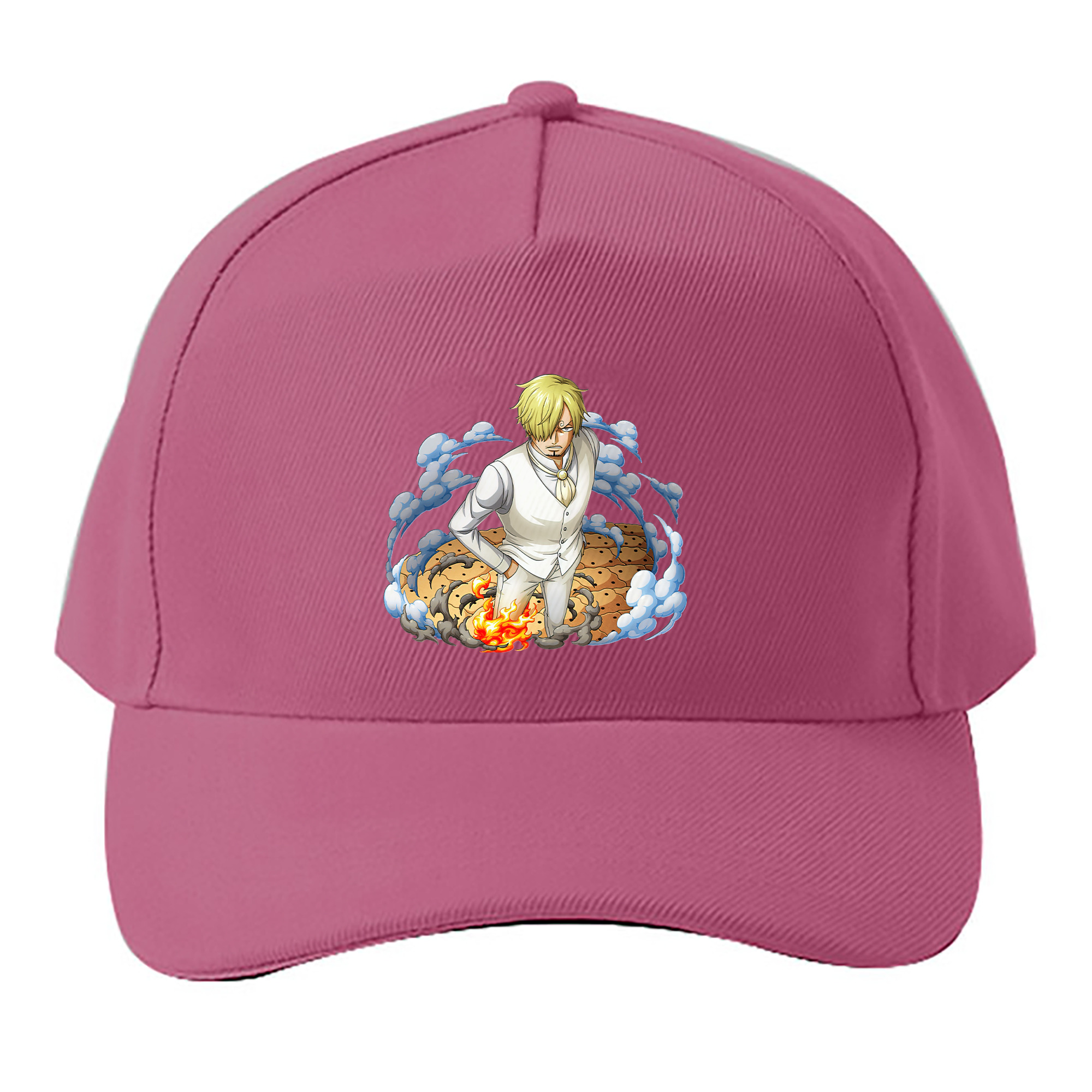 （画像用） ワンピース サンジ ONE PIECE Sanji ベースボールキャップ 綿100％ 男女兼用 帽子 スポーツ